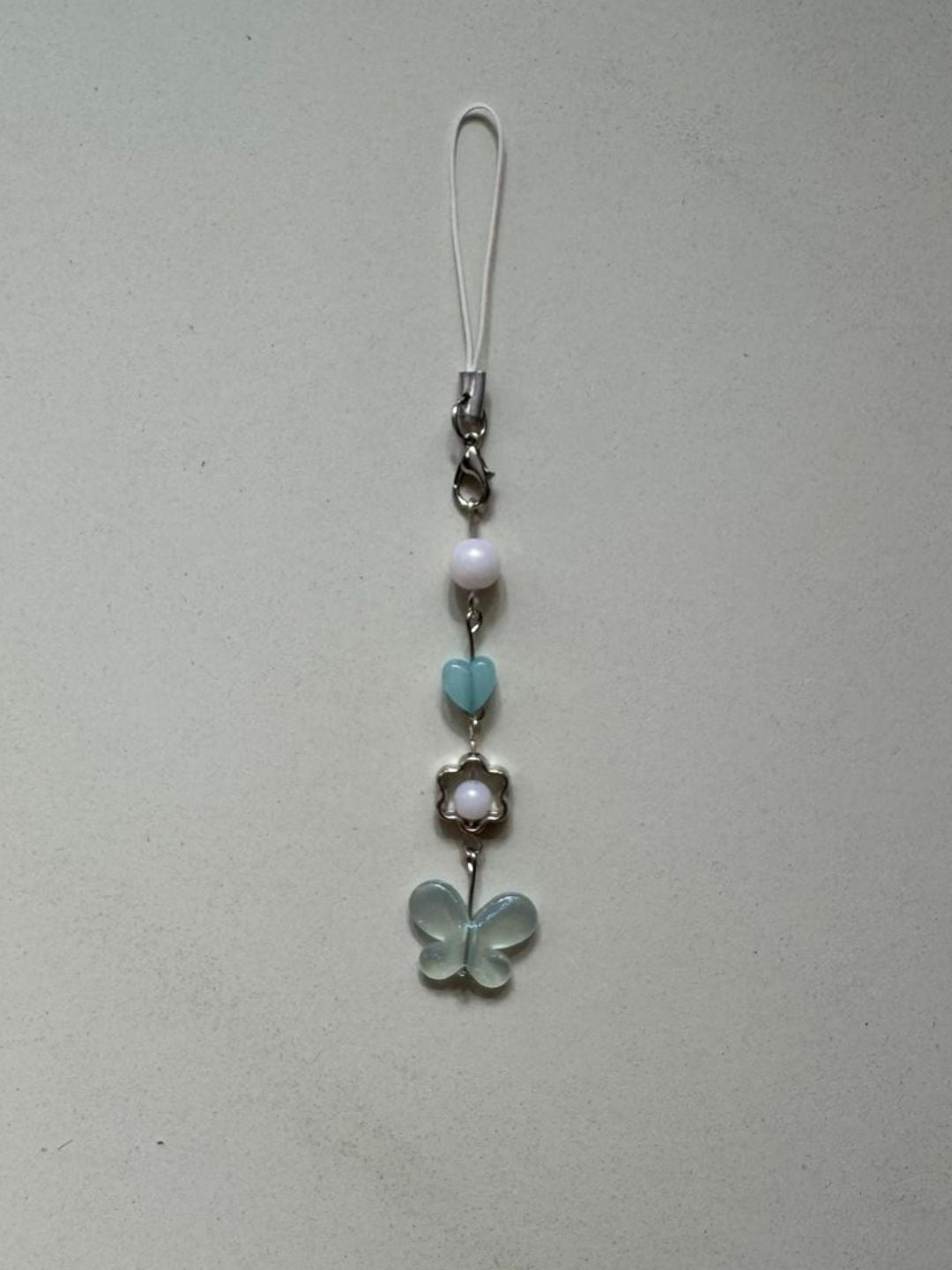 butterfly phonecharm series 1 - blue