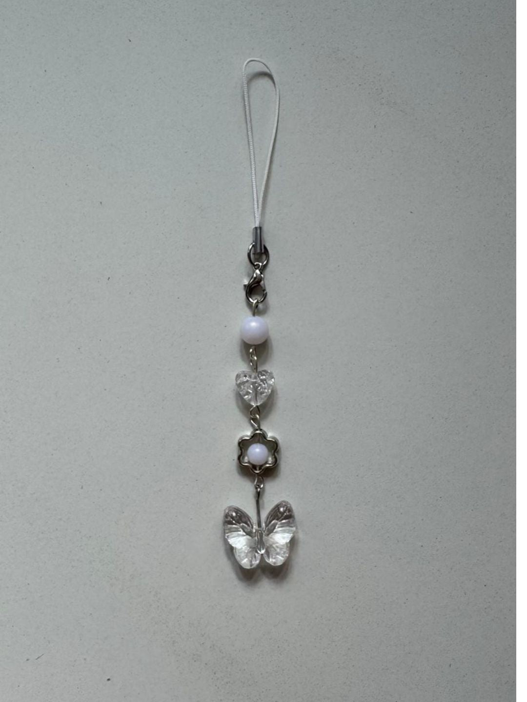 butterfly phonecharm series 1 - clear