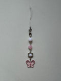 butterfly phonecharm series 1 - pink
