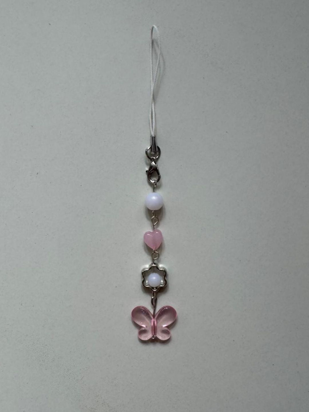 butterfly phonecharm series 1 - pink