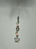 butterfly phone charm series 2 - baby pink