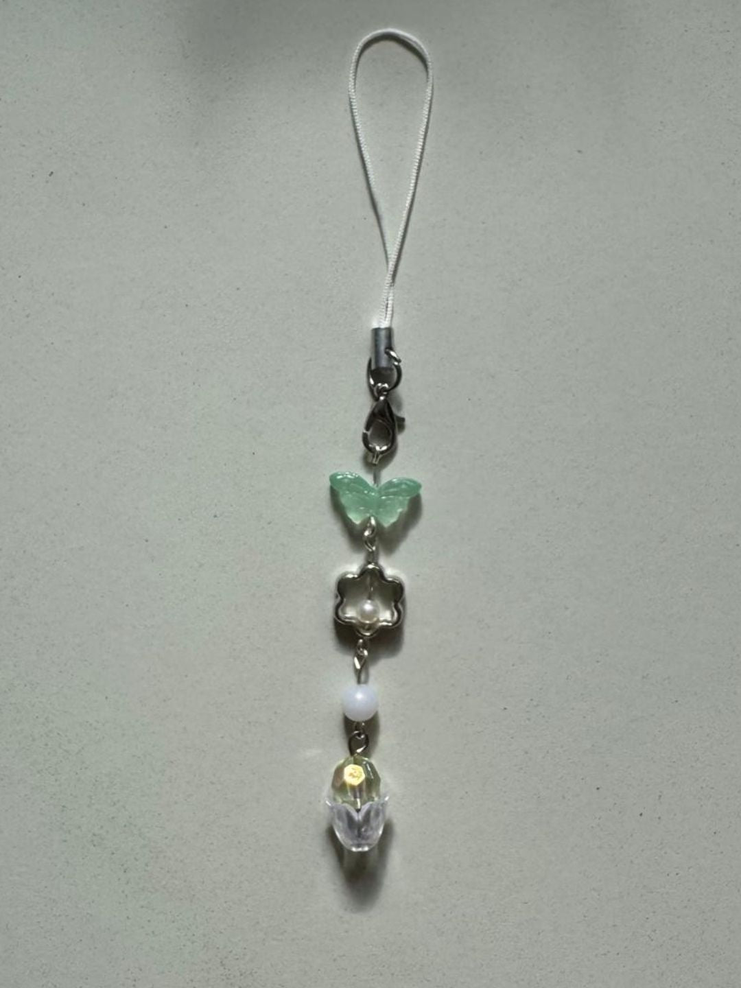 butterfly phone charm series 3 - green