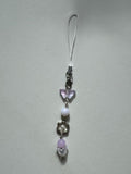 butterfly phone charm series 3 - purple