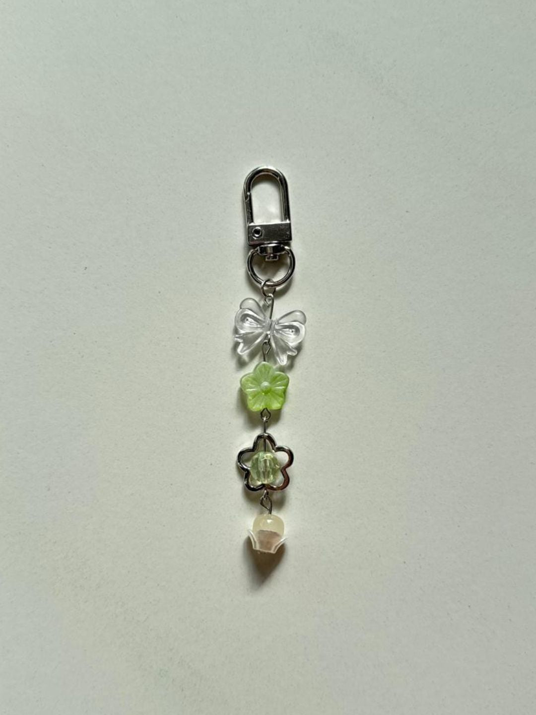 flower keychain series 1 - green