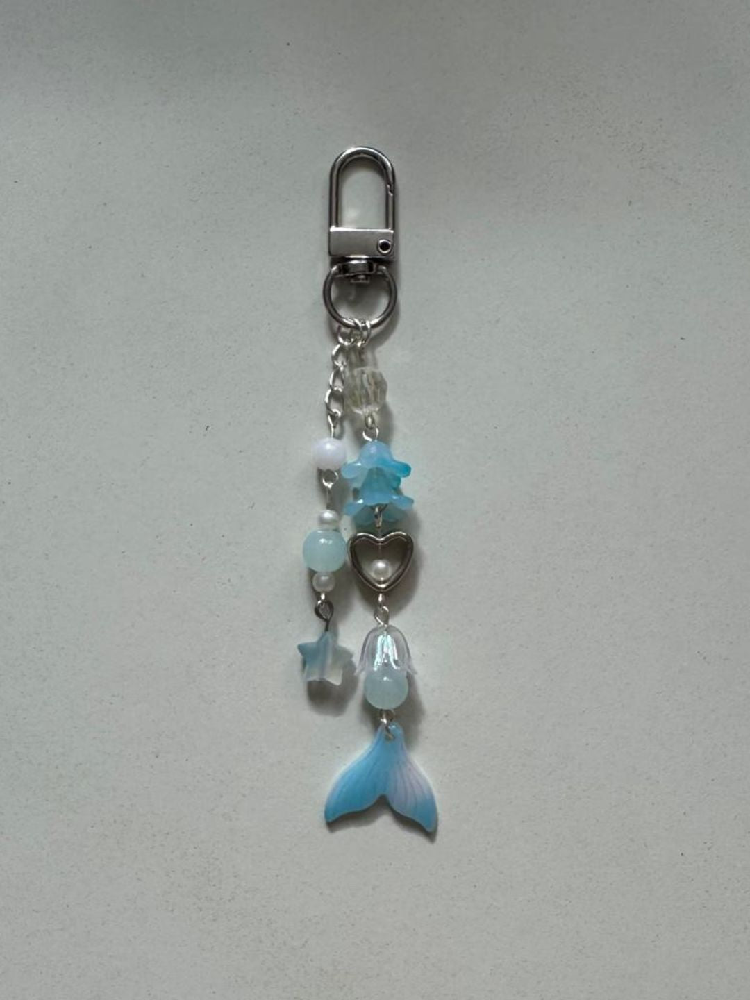 mermaid keychain series 1 - blue