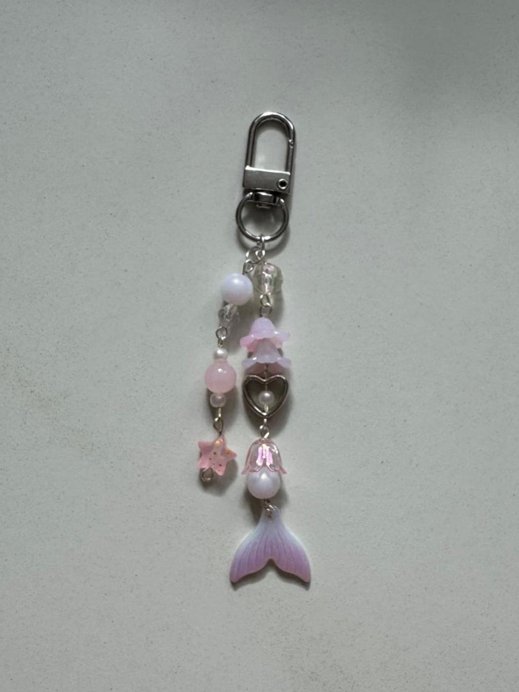 mermaid keychain series 1 - pink