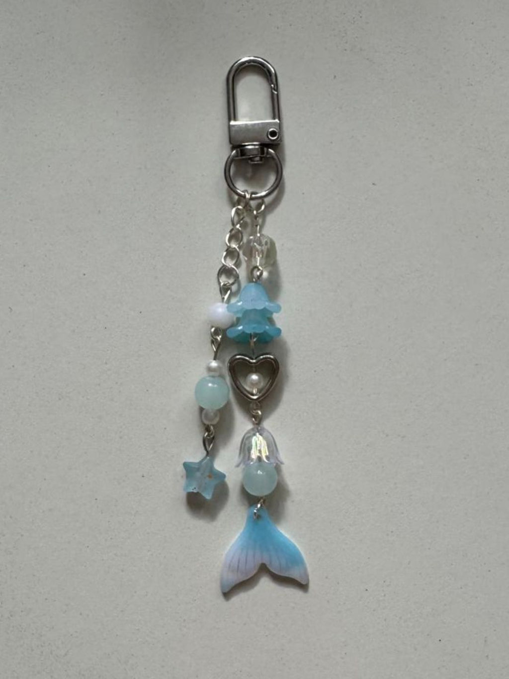 mermaid keychain series 1 - blue