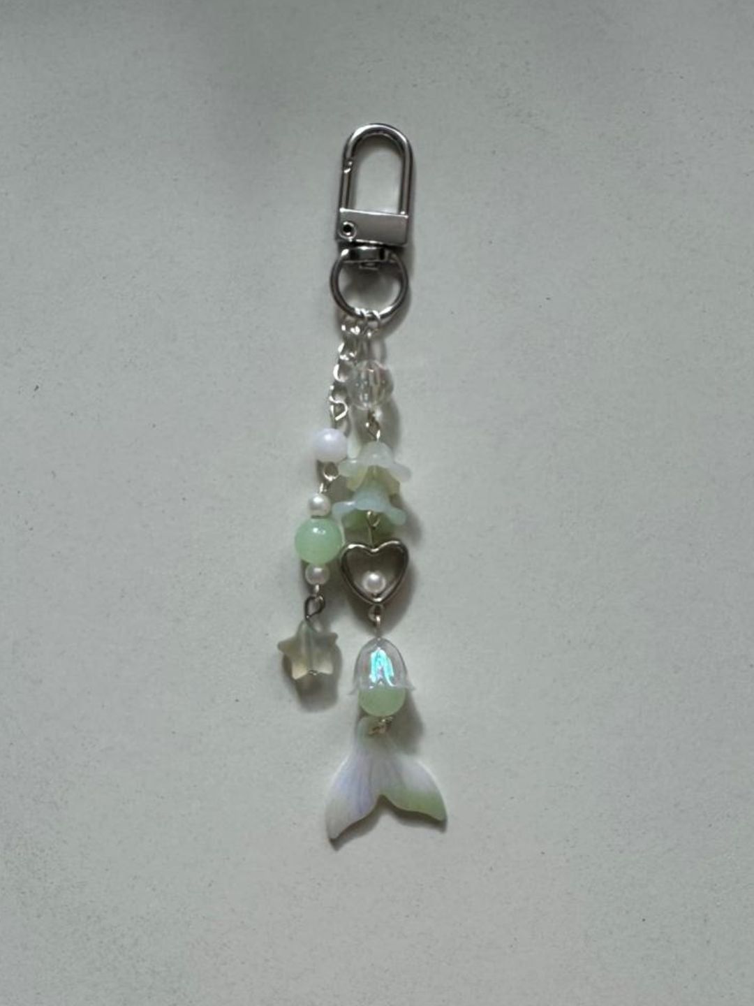 mermaid keychain series 1 - green
