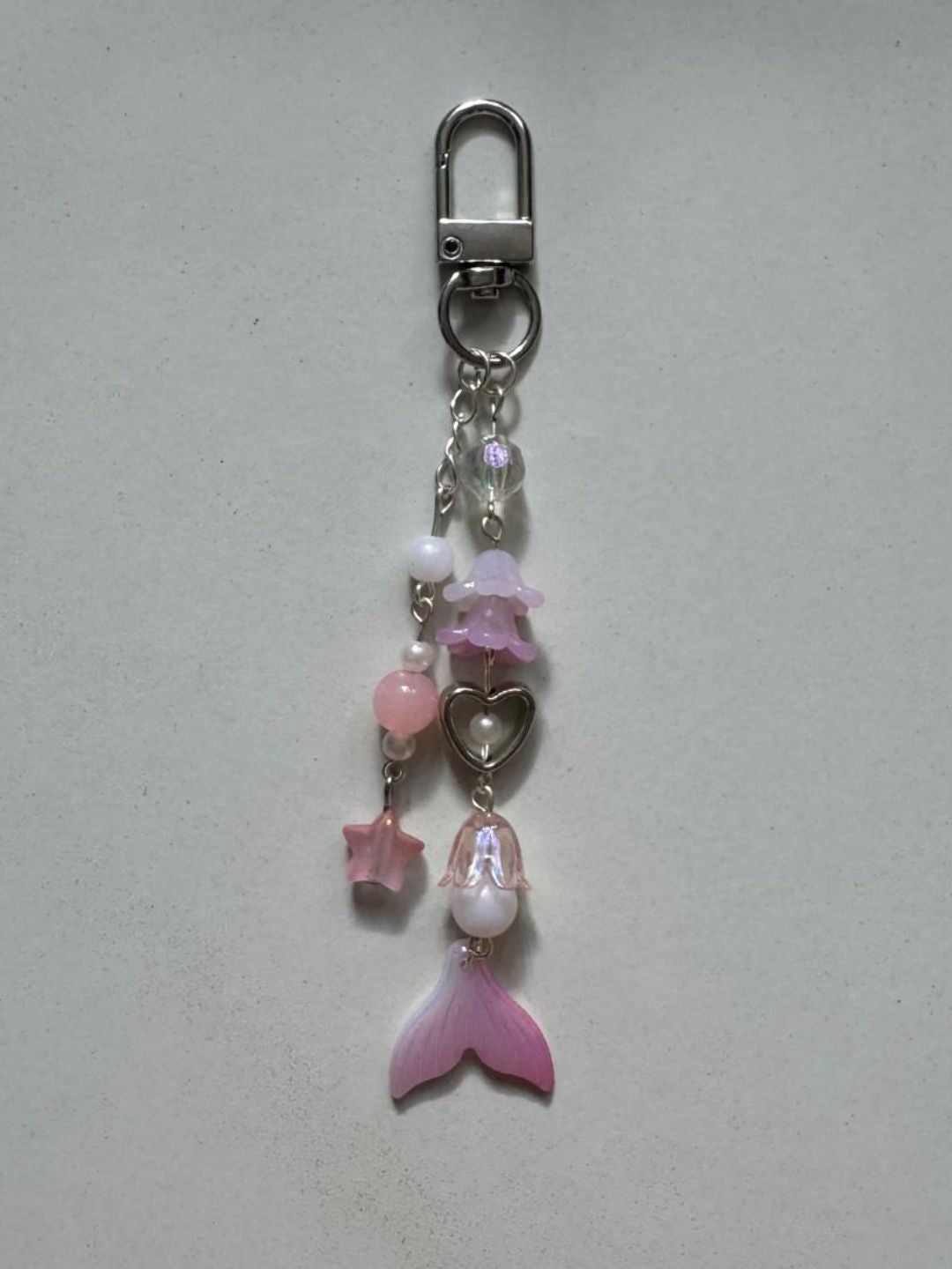 mermaid keychain series 1 - pink