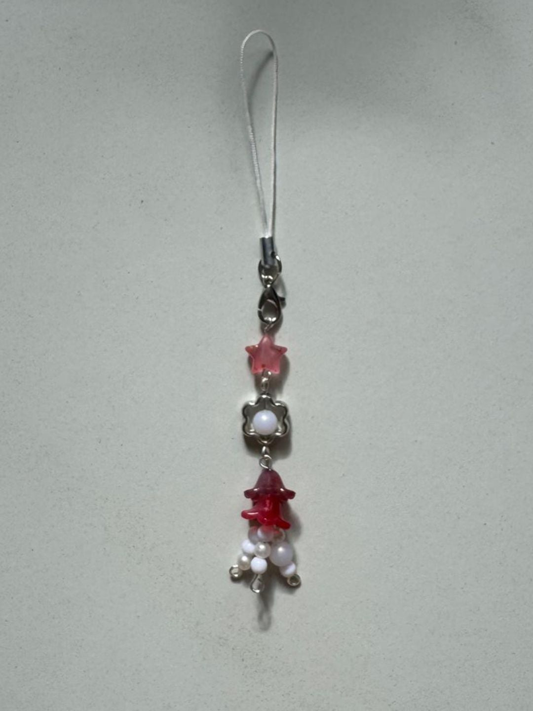 small jellyfish phone charm series 1 - red